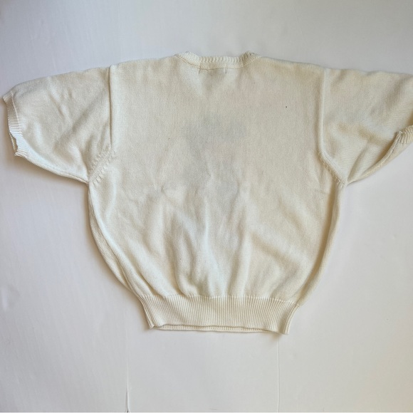 Vintage Liz Claiborne Embroidered Knit Top - Picture 5 of 6